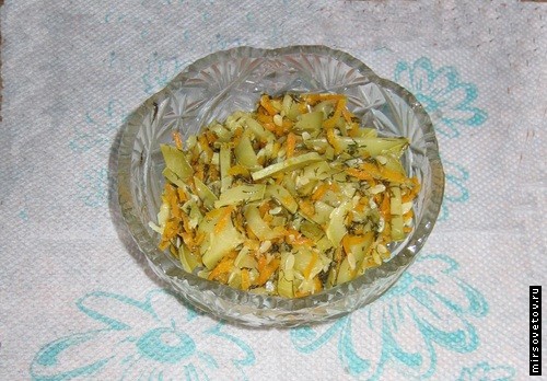 Салат из кабачков