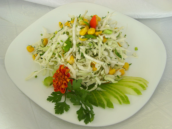 Диетические салаты с кукурузой Диетические салаты с кукурузой