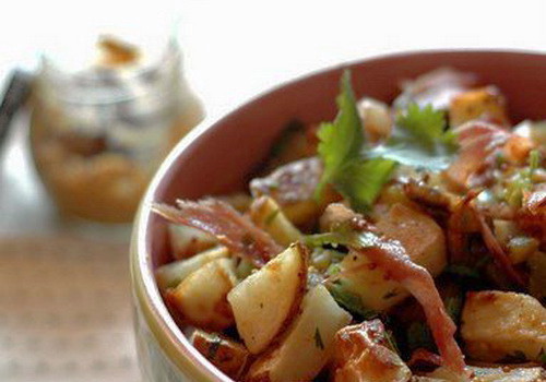 Салат из картофеля