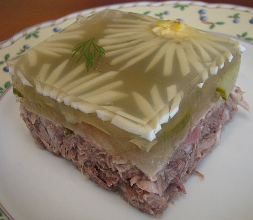 Холодец из свиной головы