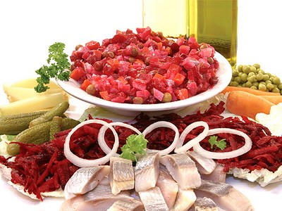 Рыбные салаты